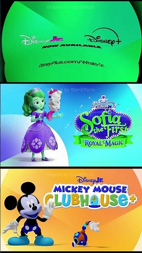 Mickey Mouse Clubhouse and Sofia The First Sponsored by Klasky Csupo 2001 | StanEffects #shorts