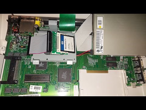 Configuring An Amiga 600 Compact Flash Card & Installing Workbench 2.1 In WinUAE To Be Used As A HDD
