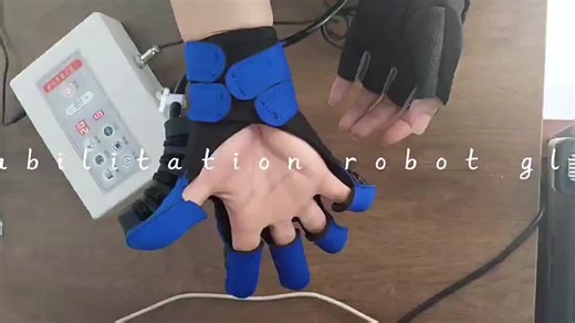 Exoskeleton Hand Training Intelligent Robot Mittes Finger Exercise Stroke Hemiplegia Rehabilitation Equipment