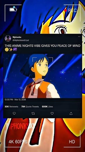 Anime Night Vibes 🌌 | Suzume x Warm Nights (Slowed + Reverb) | #shorts