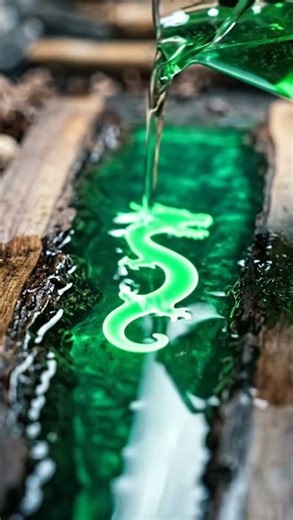 Epic dragon resian table transformation