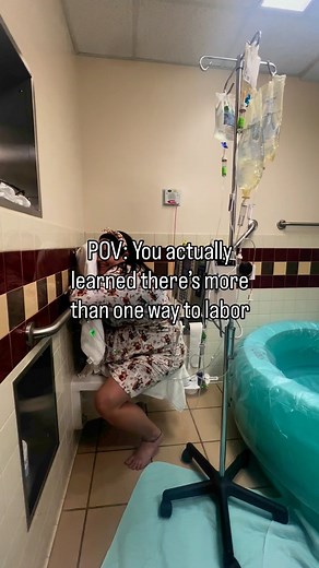 You actually moved during labor instead of being glued to a hospital bed. The look on their faces when you’re swaying, squatting, hands and knees, side-lying - basically using your body the way it was designed. “Why aren’t you in the bed?” “Because gravity works better than fighting it.” Here’s what they don’t tell you: • Lying flat closes your pelvis by 30% • Upright positions can cut labor time in HALF • Movement helps baby rotate and descend • You have the RIGHT to labor however feels good Bu