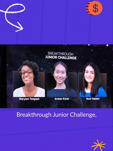 🏆You Could Win a $250K College Scholarship! 🤑 Do you love talking about science or math? Do you get excited about breaking down a complicated topic to make it easier for your friends to understand? If you're 13-18, the Breakthrough Junior Challenge is your chance to shine! Create a video by June 25, win prizes for you, your teacher, and your school. Learn more and register via the link in bio! 🎥🧠🔬