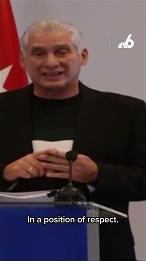 'Cuba is open to talks with the U.S.': Cuban President