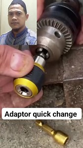 Drill quick change adapter #semuaorang #virals #jangakuanluas #goresalumunium | Irwanul jaman
