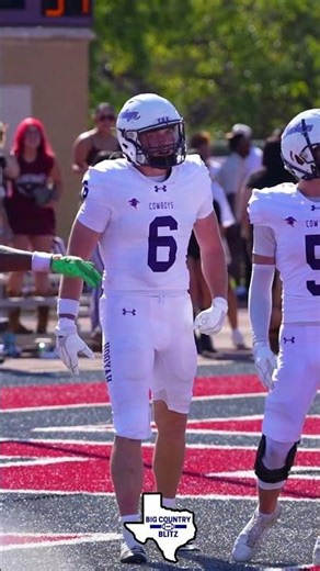 Hardin-Simmons Harrison Foster 98-yd Pick Six vs. McMurry