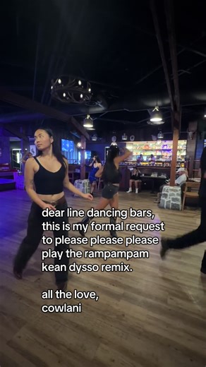 Requesting the Rampampam Remix in Line Dancing Bars
