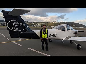 Wellington Aero Club trial flight in a Piper Tomahawk