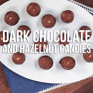 324K views · 1.3K shares | Dark Chocolate Hazelnut Candies Save the...