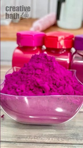 Color Bath Bombs Like a Pro with Bright Color Powders!
