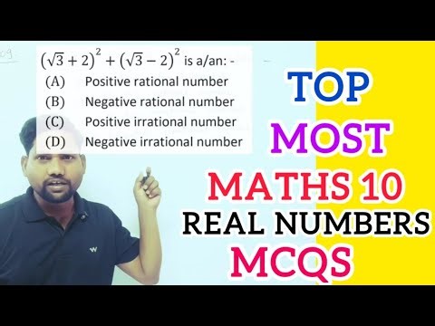 class 10 maths chapter 1 real numbers important mcqs ‪@MathsTransporter‬