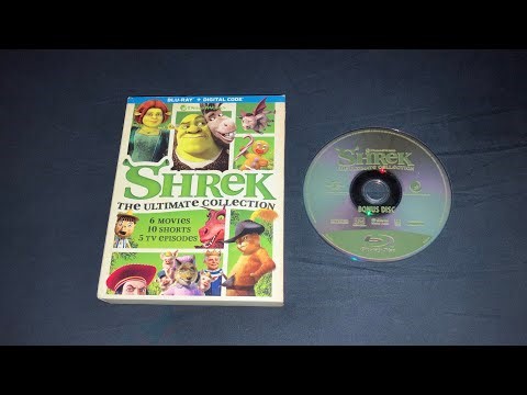 Opening to Shrek: The Ultimate Collection 2019 Blu-ray (Shrek’s Short Films)