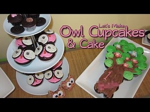 Let's Make Owl Cupcakes & Cake
