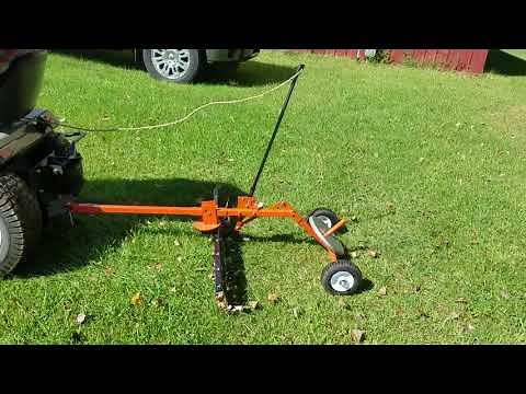 ONEsweep™ Tow-behind Lawn and Garden Rake
