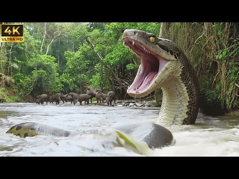 Amazon's Predator vs Prey: The Jaguar's Hunt for the Capybara