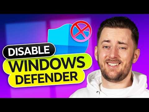 Disable Windows Defender | Easy tutorial