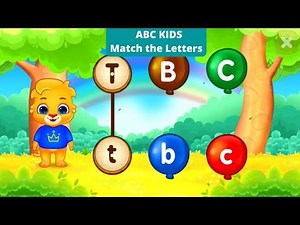 ABC Kids Alphabet - Match the same Letters with Lucas and Ruby! | RV AppStudios Games