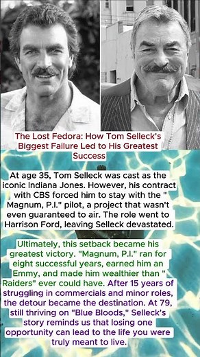 The Lost Fedora: How Tom Selleck’s Biggest Failure Led to His Greatest Success