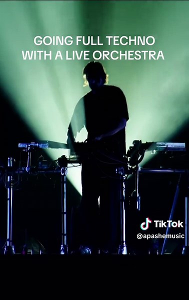 Going Full Techno with Malaa's Live Orchestra