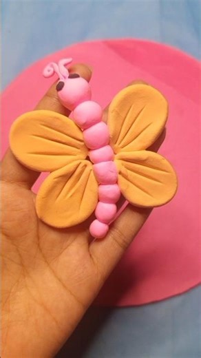 Butterfly ❤️| clay butterfly | #trending #diy