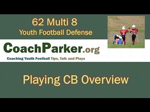 How to Play Cornerback in the 6-2 Multi 8 Youth Football Defense