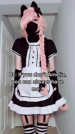 Catboy café maid 💕✨ #fyp #foryou #foryoupage #gay #femboy #catgirl #trap #lgbt #anime #astolfo #cosplay