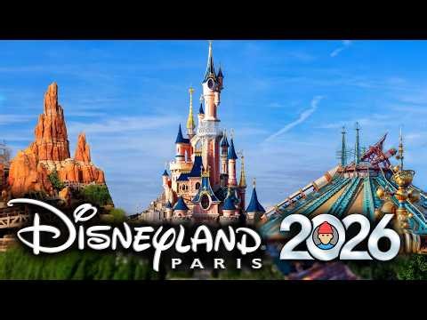 Disneyland Paris RIDES & ATTRACTIONS 2026 | Walt Disney World