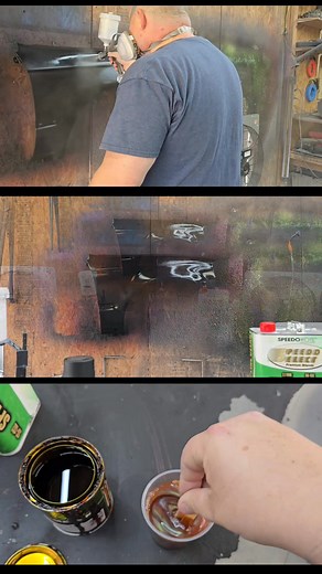 Today we're creating a custom green to red candy color shift using Rust-Oleum come check us out WHITLEY AUTO WORKS YouTube like and subscribe for more! #custompaint #candypaint #RustOleum #painter #rustoleumpaint #rustoleumspraypaint #howto #diy | Jonathan Whitley | Facebook