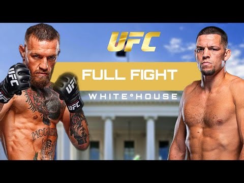 Connor McGregor Vs Nate Diaz | UFC White House | Full Fight