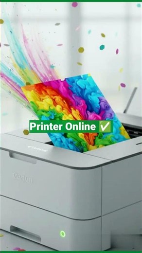 Canon 3500 Printer Offline? Fix It in 30 Seconds! 🚀 #canonprinter #techsupport #shorts