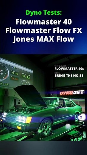 Flowmaster 40 vs. FX vs. Jones Max Flow | Pure Sound & HP 🏎️