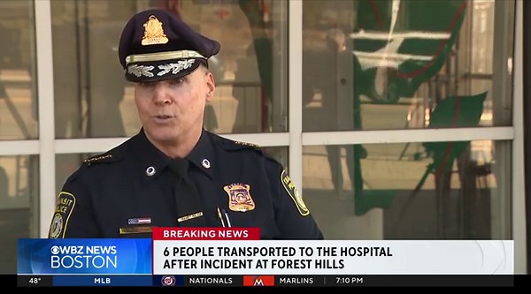 Transit police update on butcher knife incident at MBTA station in Boston