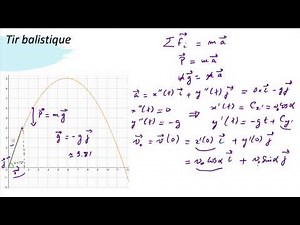 Initiation à Python : Visualisation de listes, PFD et tir balistique.