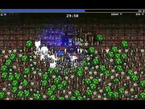 뱀파이어 서바이벌 사신 잡기 노치트 - Vampire Survivors Killing Reaper(Death) Without Editing