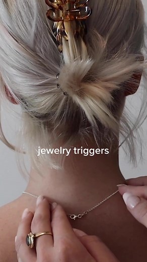 ASMR jewelry & nape of neck triggers ✨ #asmr #asmrtok #fyp #foryou #asmrhair #asmrjewelry #xokatieasmr