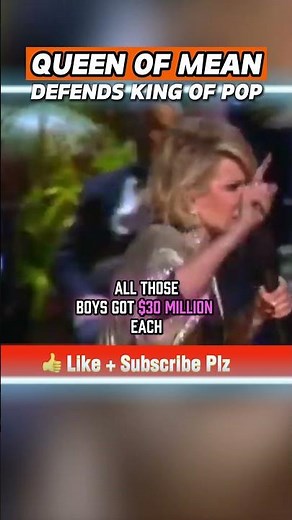 Joan Rivers SHOCKS Crowd With Michael Jackson Defense?! 😳 #Shorts #MichaelJackson