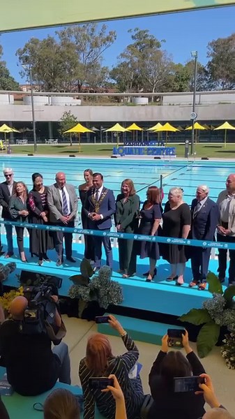 The moment we’ve all been waiting for, the Parramatta Aquatic Centre is officially open! | City of Parramatta
