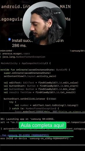 Aulão - Como criar um aplicativo Android do Zero #criaraplicativo #androidstudio #programação