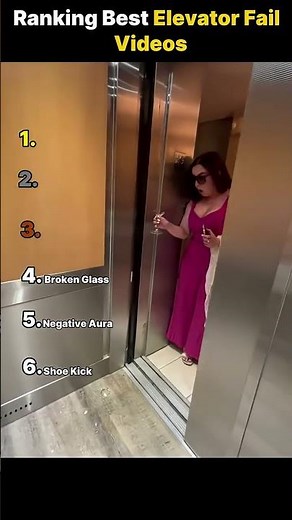 Ranking the Best Elevator Fails 😂 | Funniest Elevator Moments Ever!#shorts #viral