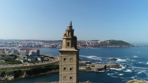 A Coruña by Drone: Spanish Gem on the Galicia Coastline