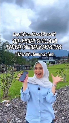 TERJEBAK MACET DIPUNCAK ⁉️ SINI REHAT SEJENAK | 085693393393 #villapuncak