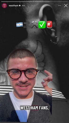 🇦🇷🔜@West Ham United 🚨✅ #westham #westhamunited #westhamfans #coyi #fyp