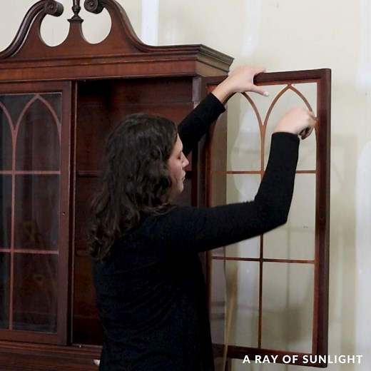 60K views · 752 reactions | Gave this $100 Facebook Marketplace china hutch a makeover with Wise Owl Enamel Paint! | A Ray of Sunlight - Painted Furniture & DIY | Facebook