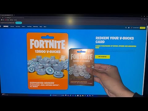 HOW TO REDEEM FORTNITE V-BUCKS CODE IN 2026!