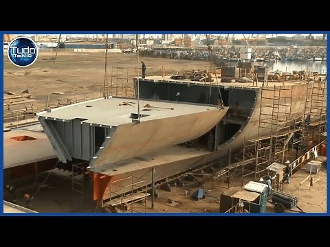 How Large Ships Are Made - Incredible Process of Building Giant Ships