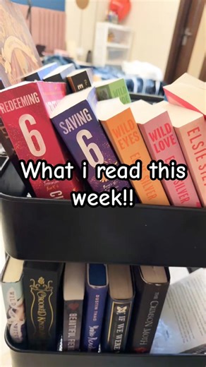 What i read in a week #booktok #books #bookworm