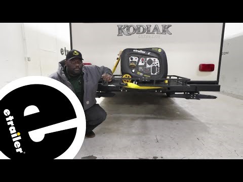 A Closer Look at the etrailer Steel Cargo Carrier for RV Bumper
