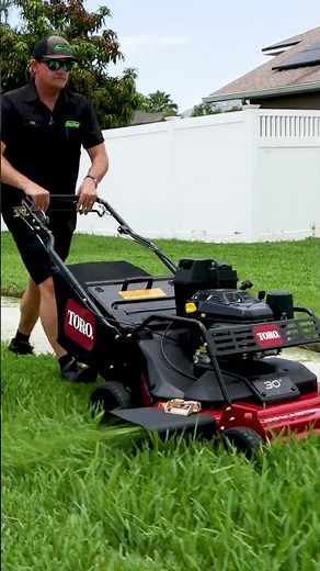 The KING of Walk-Behind Mowers! 👑 Toro Turfmaster HDX
