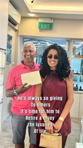Malini Michelle on Instagram: "My dad is the most giving and selfless person I’ve ever known. If you know him personally, you’ll understand just how big his heart truly is. He has always been a devoted father and an incredible role model to his children. He bought his very first car the day I was born, just so he could bring me home safely from the hospital. He quit smoking because his two-year-old daughter told him she hated the smell. He gave up drinking to set the right example. Every cent he