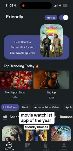 Best Friendly Movies App of the Year